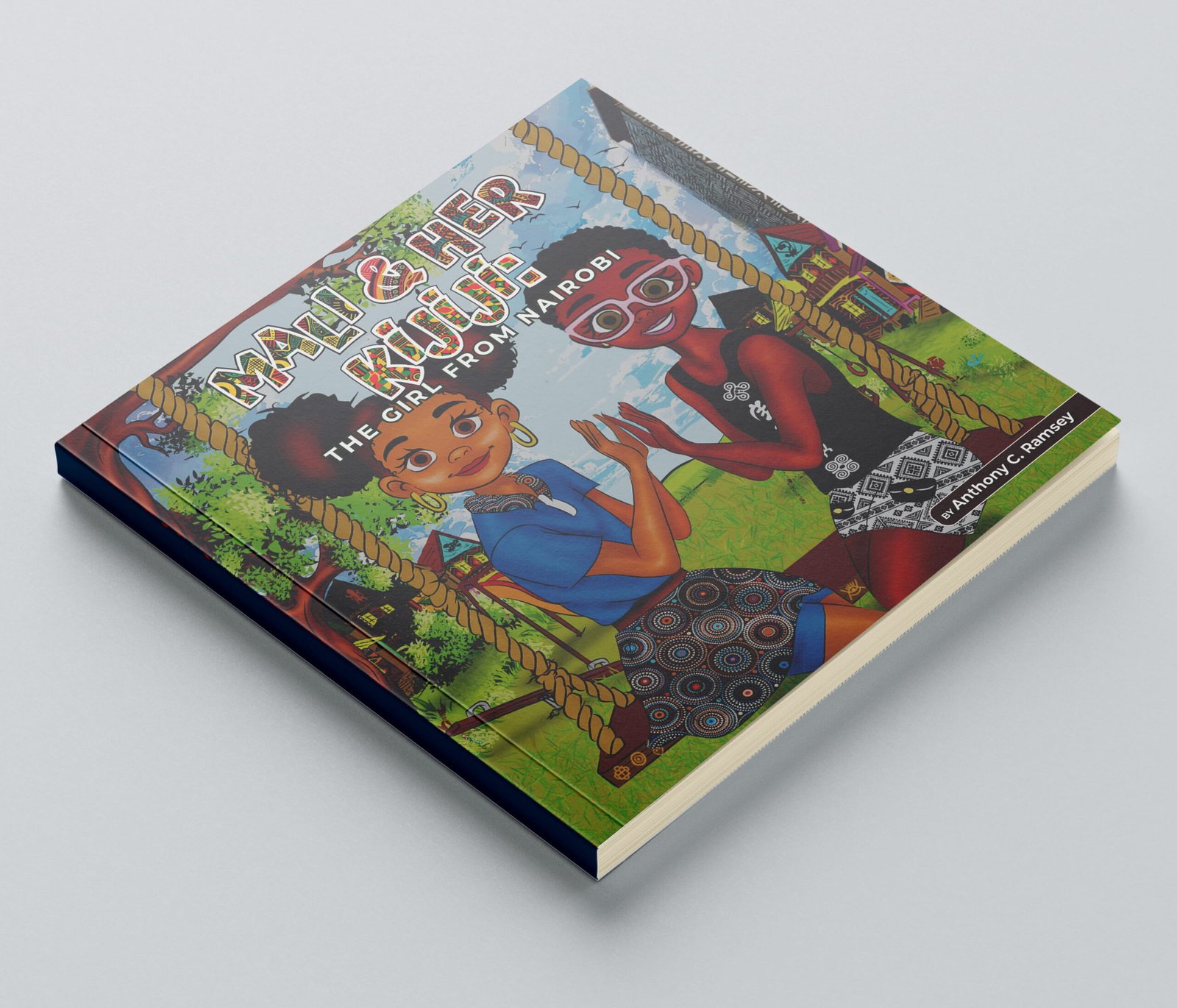 Mali and Her KIJIJI - The Girl From Nairobi - Cover