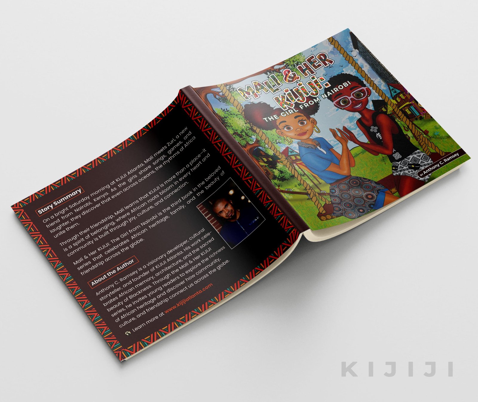 Mali and Her KIJIJI - The Girl From Nairobi - Front-back